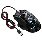 Exsurf Gaming Mouse, USB Wired Laptop Mice, with Cool Breathing RGB Light, Very Heavy and Good Hand Feel Ergonomic, Sniper Button, High Precision for Gaming/Office