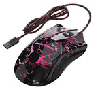 Exsurf Gaming Mouse, USB Wired Laptop Mice, with Cool Breathing RGB Light, Very Heavy and Good Hand Feel Ergonomic, Sniper Button, High Precision for Gaming/Office