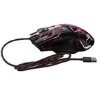 Exsurf Gaming Mouse, USB Wired Laptop Mice, with Cool Breathing RGB Light, Very Heavy and Good Hand Feel Ergonomic, Sniper Button, High Precision for Gaming/Office