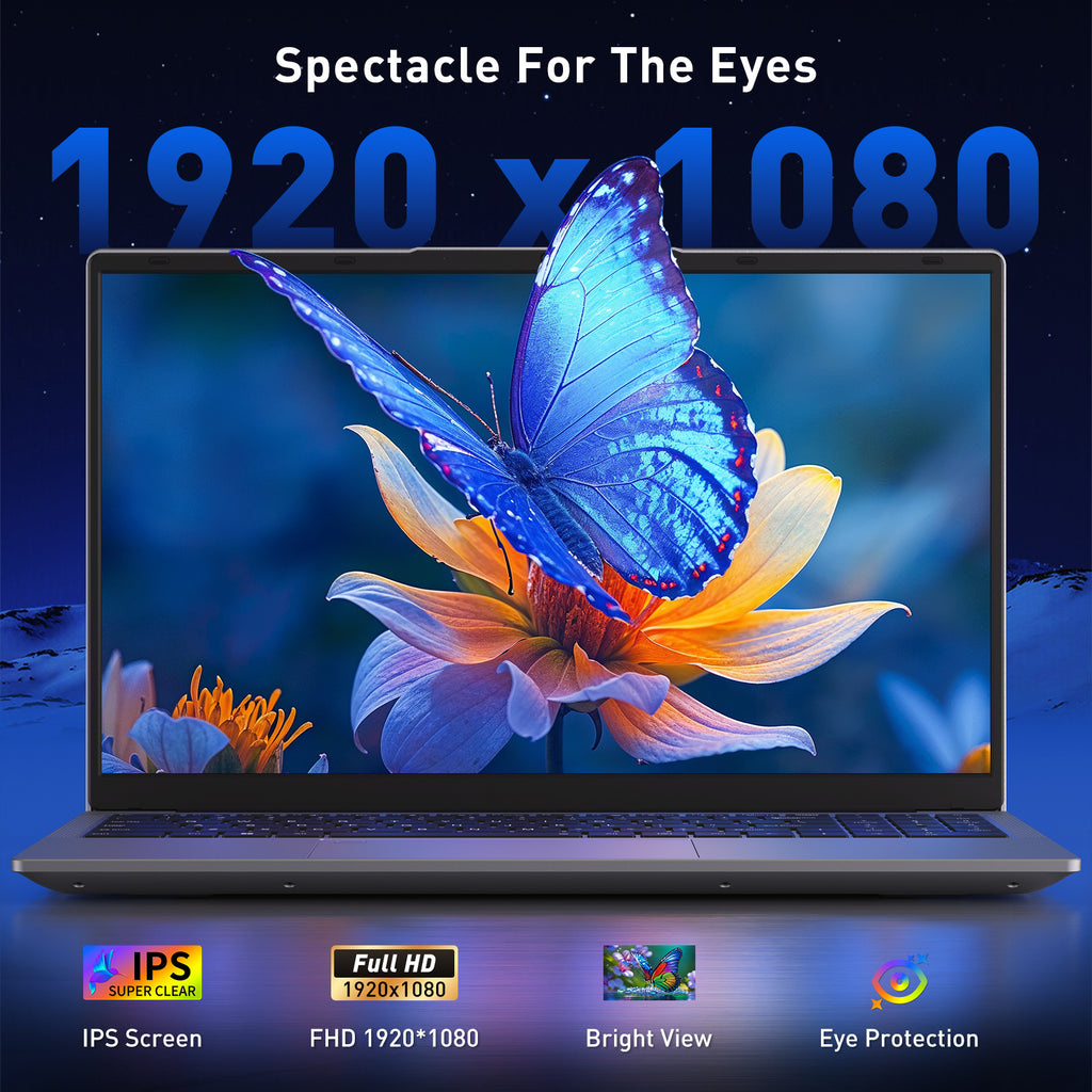 Exsurf 15.6" Business Laptop, AMD Ryzen 3250C, 16GB DDR4 RAM 1TB NVMe SSD, Windows 11 Pro Laptop Computer, Backlight Keyboard, Fingerprint Reader, Silver