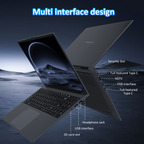 Exsurf T160R 16" Laptop – AMD Ryzen 5 7430U, 16GB RAM, 512GB SSD,Windows 11 Pro,Grey