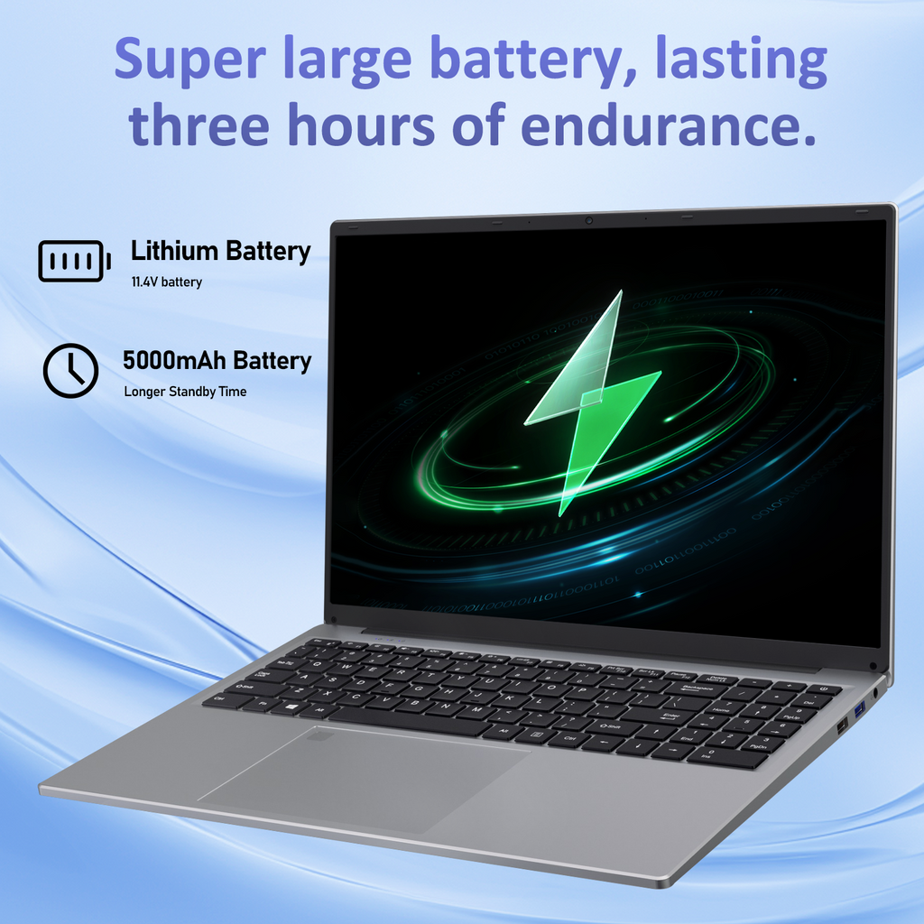 Exsurf T161N 16" Laptop – I3 1000NG4, 16GB RAM, 1TB SSD,Windows 11 Pro, Silver