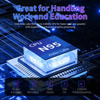 Exsurf T152A 15.6" Laptop – Intel N95, 16GB RAM, 512GB SSD,Windows 11 Pro, Silver