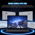 Exsurf T160R 16" Laptop – AMD Ryzen 5 7430U, 32GB RAM, 1TB SSD,Windows 11 Pro,Grey