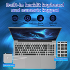 Exsurf T161N 16" Laptop – I3 1000NG4, 16GB RAM, 1TB SSD,Windows 11 Pro, Silver