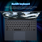 Exsurf T160R 16" Laptop – AMD Ryzen 5 7430U, 16GB RAM, 512GB SSD,Windows 11 Pro,Grey