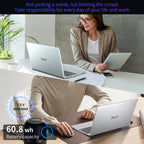 Exsurf T152A 15.6" Laptop – Intel N95, 16GB RAM, 512GB SSD,Windows 11 Pro, Silver